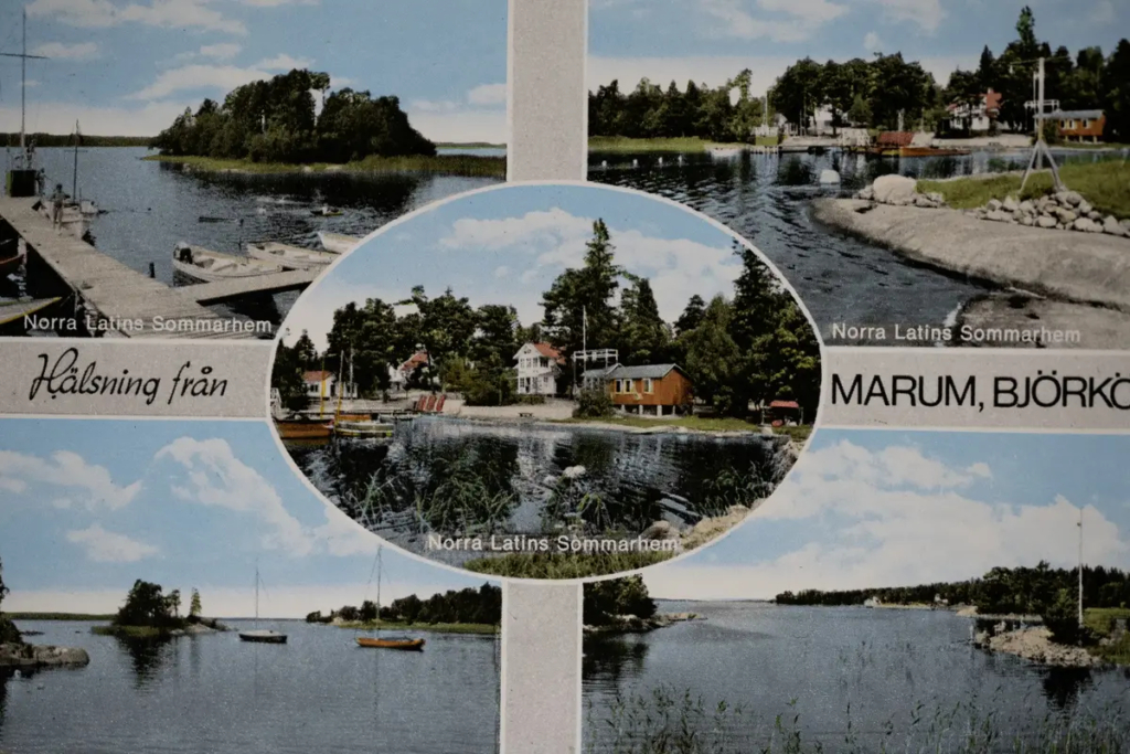 Vykort från Stockholms skärgård.